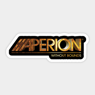 Aperion - Gold Extrusion Edition Sticker